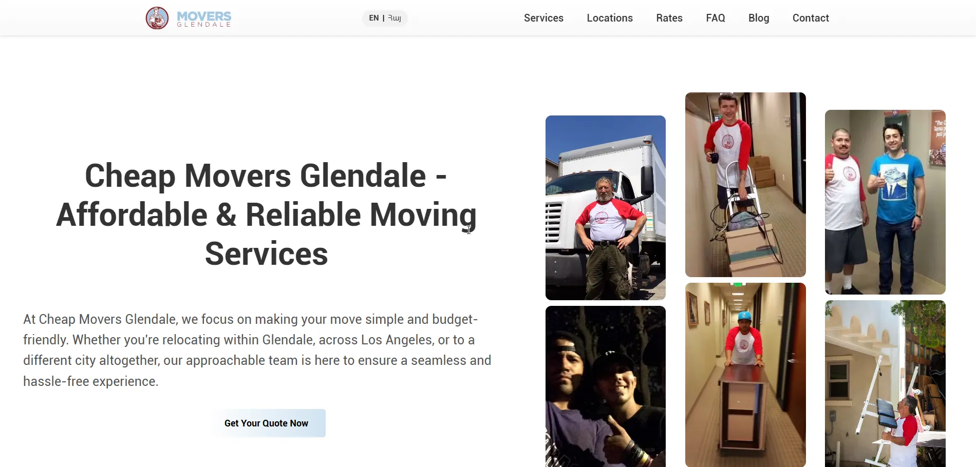 Cheap Movers Glendale project preview