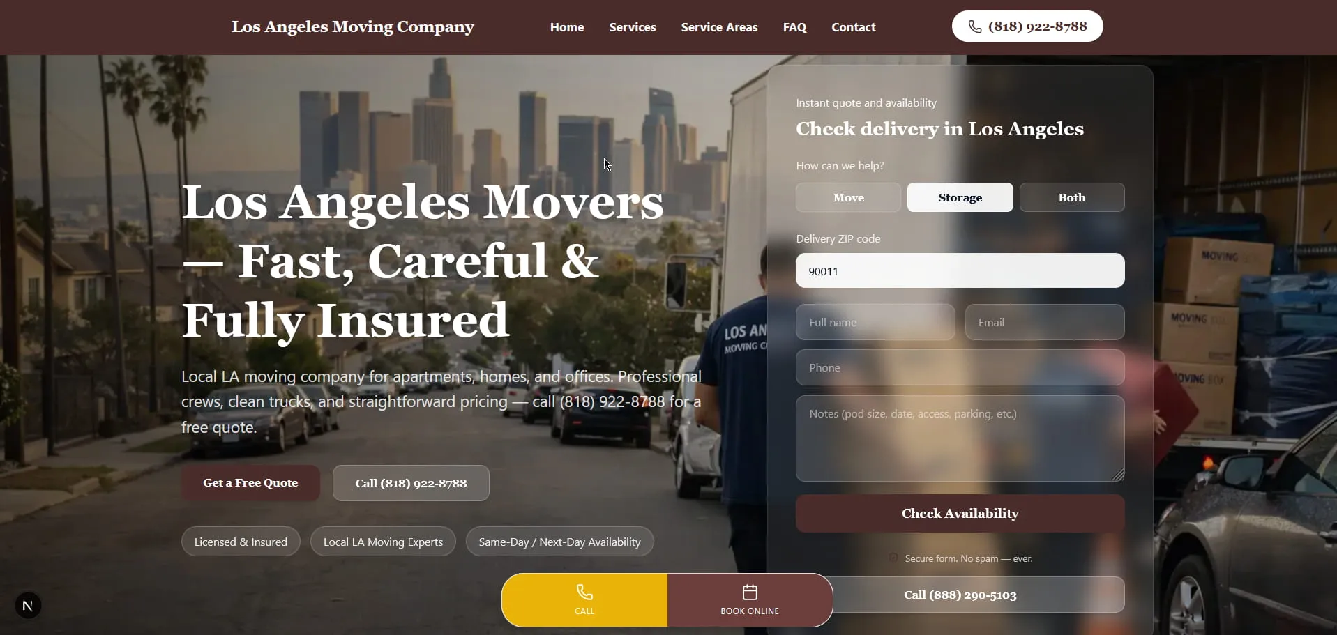 Local Service Framework project preview
