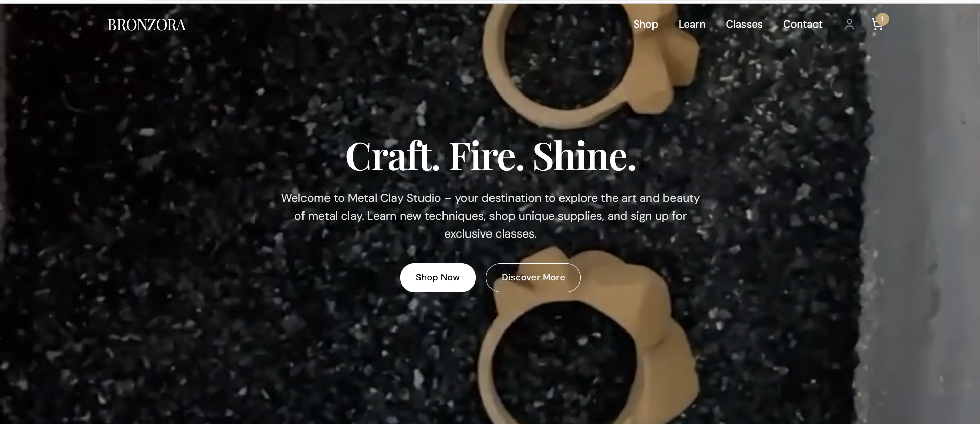 Bronzora — Metal Clay Studio